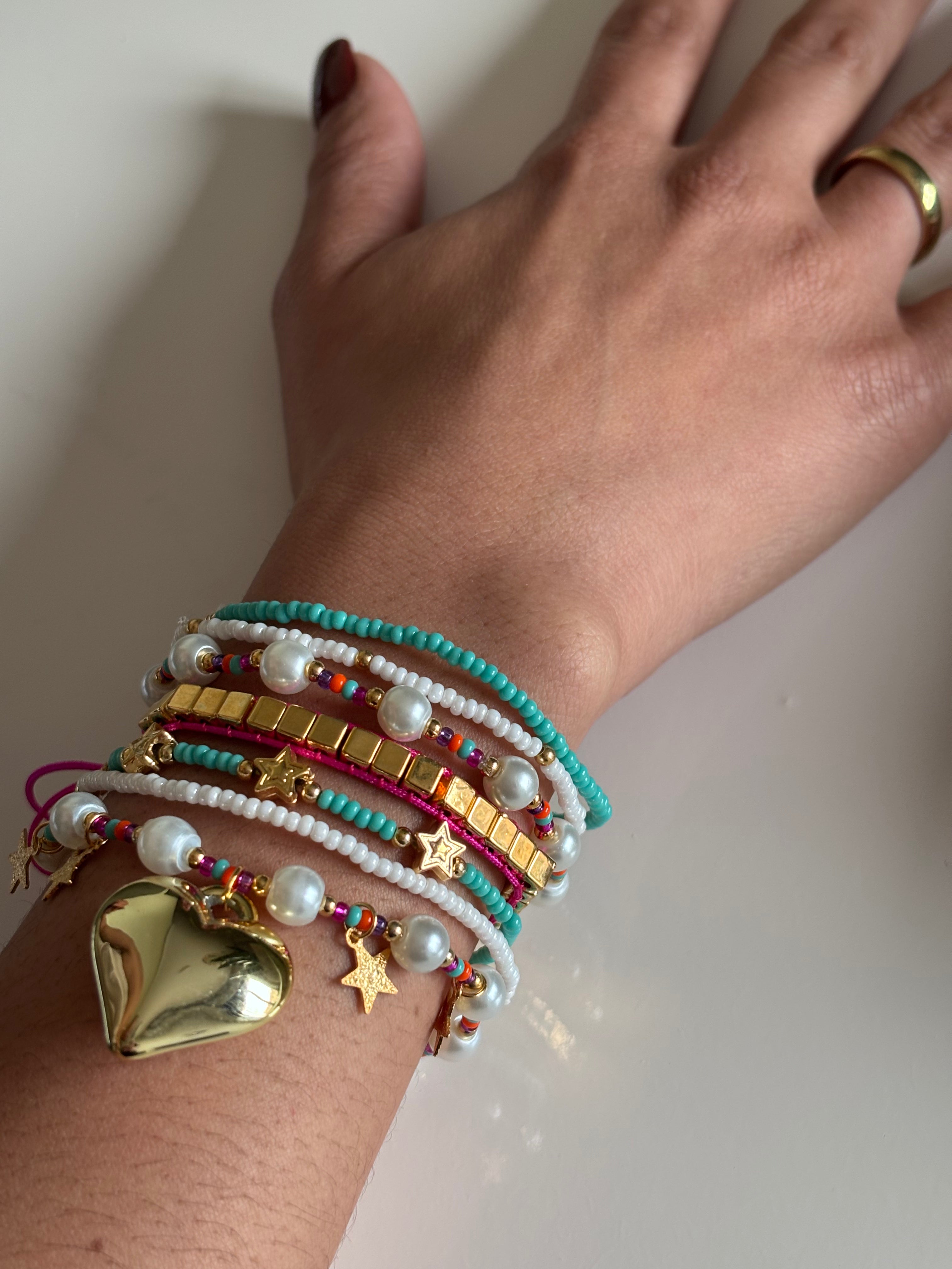 Set de pulseras destellos ✨