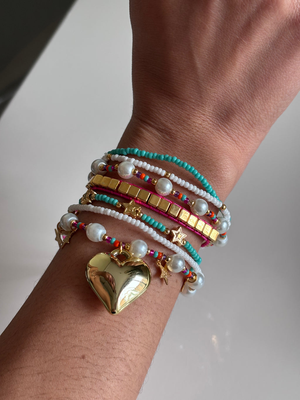 Set de pulseras destellos ✨