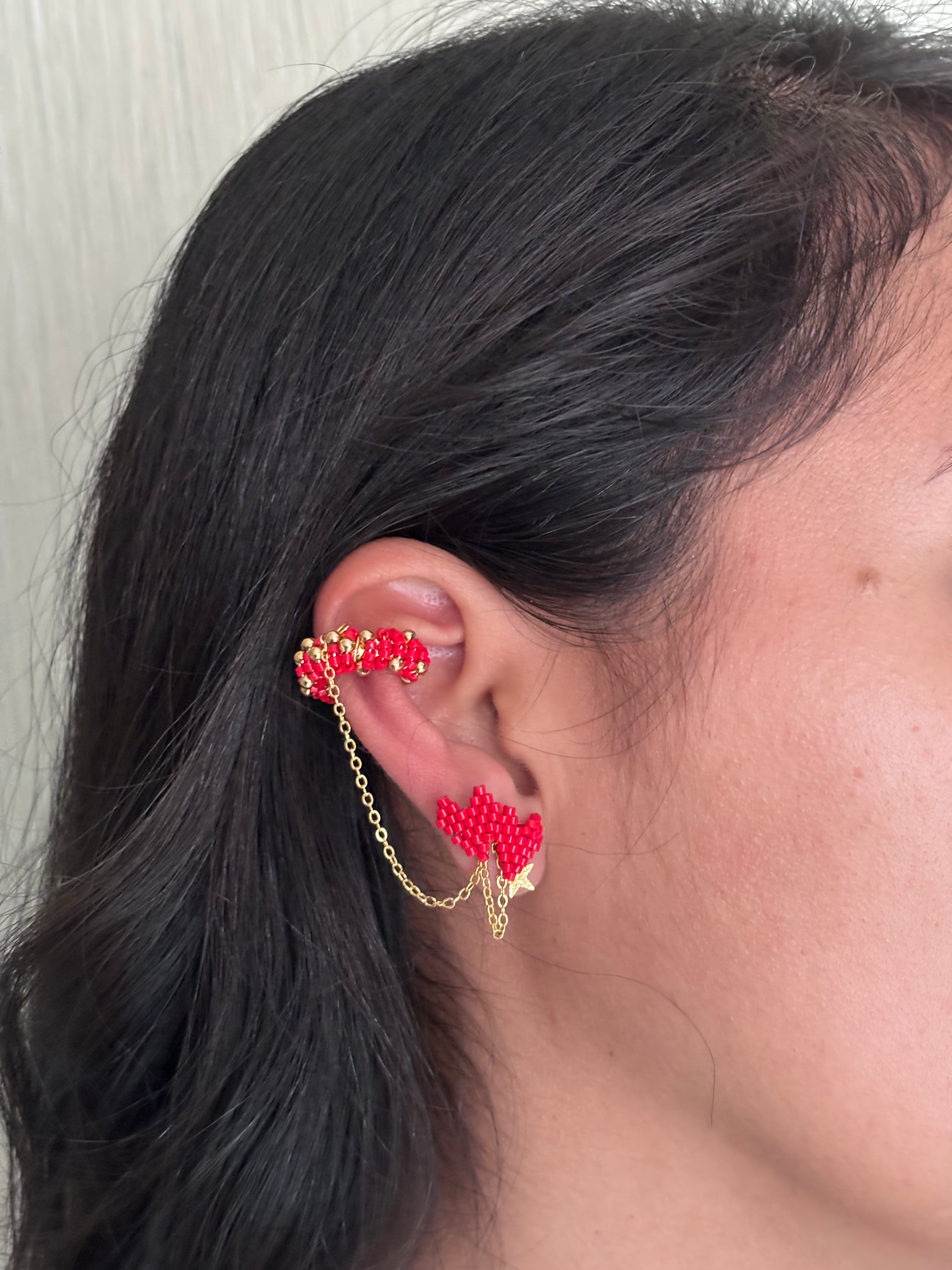 Earcuff de corazón