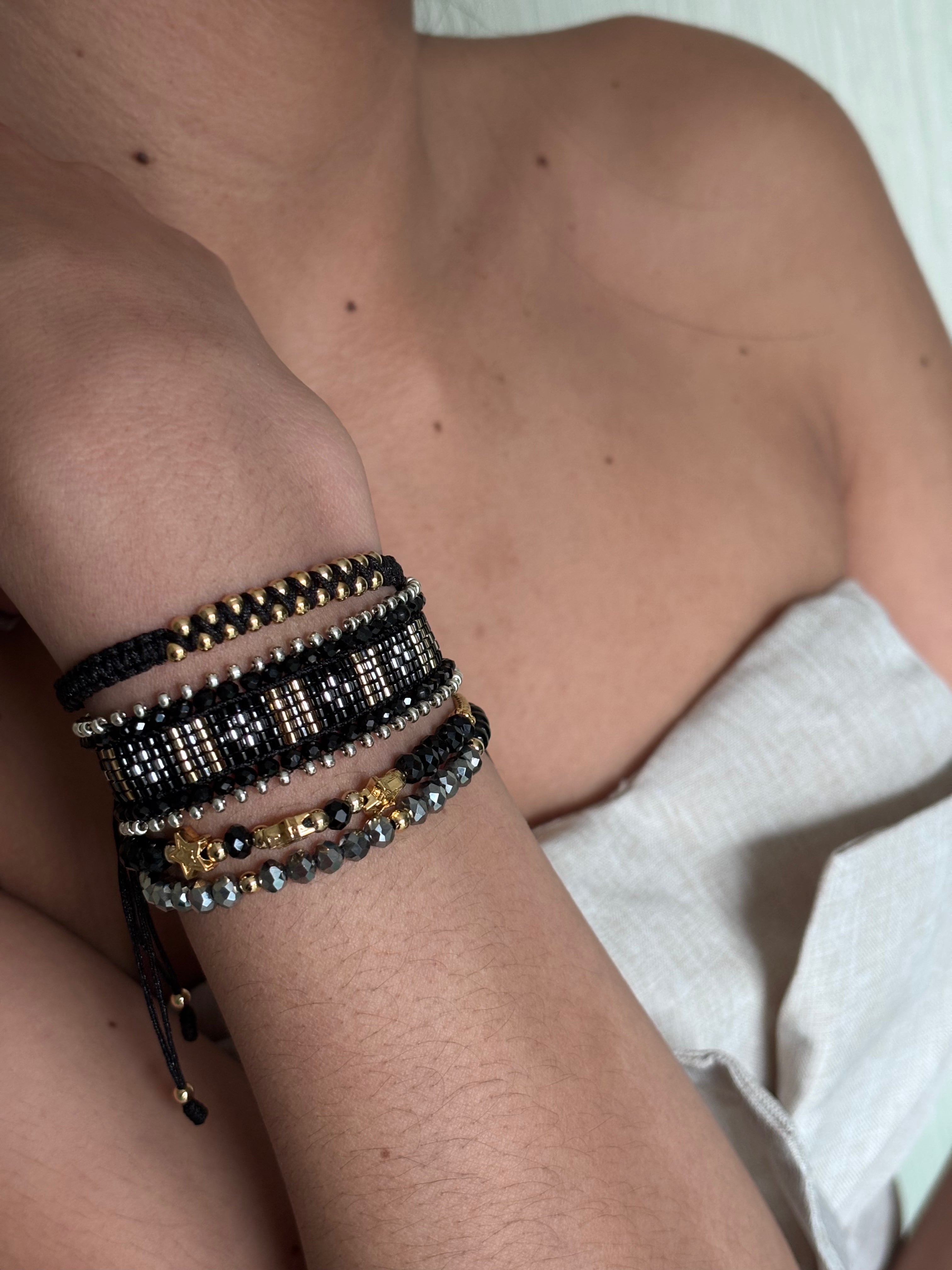 Set de pulseras noche estelar