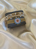 Set pulseras ojo turco