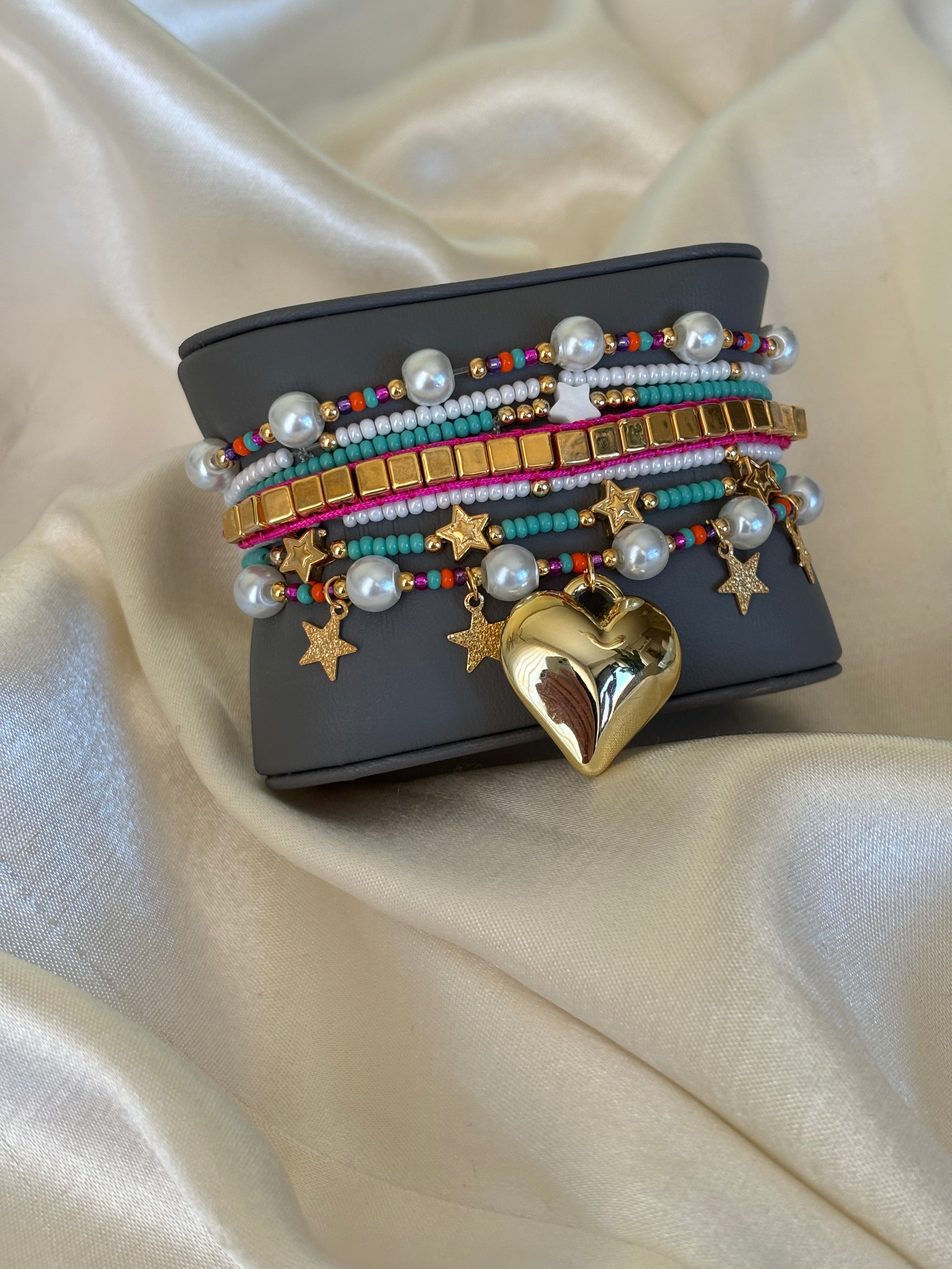 Set de pulseras destellos ✨